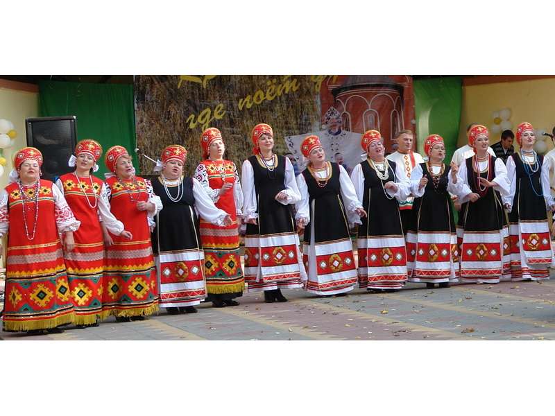 Народный хор русской песни "Русская душа" Верхопенского Центра культурного развития